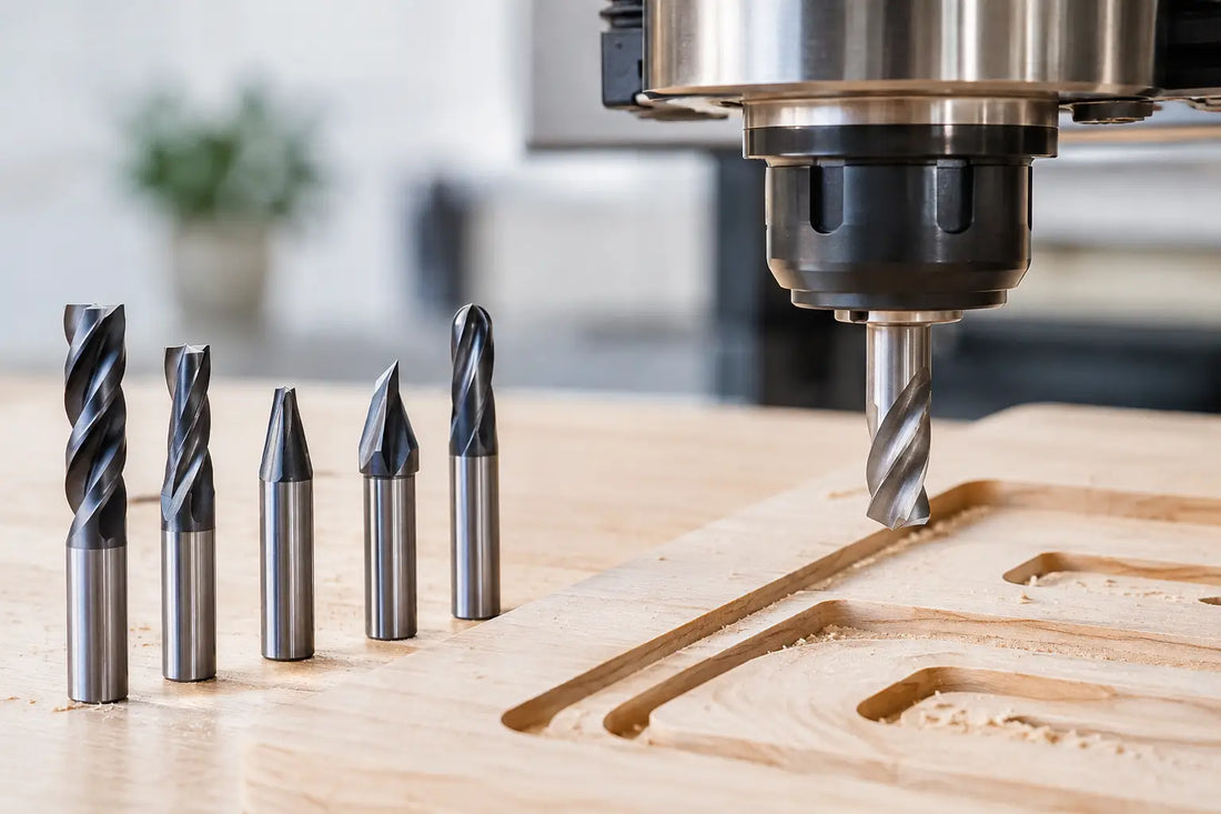 CNC Router Bits for Cleaner, Smarter Cuts