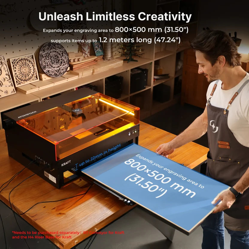Kraft Laser Cutter - 40W Diode