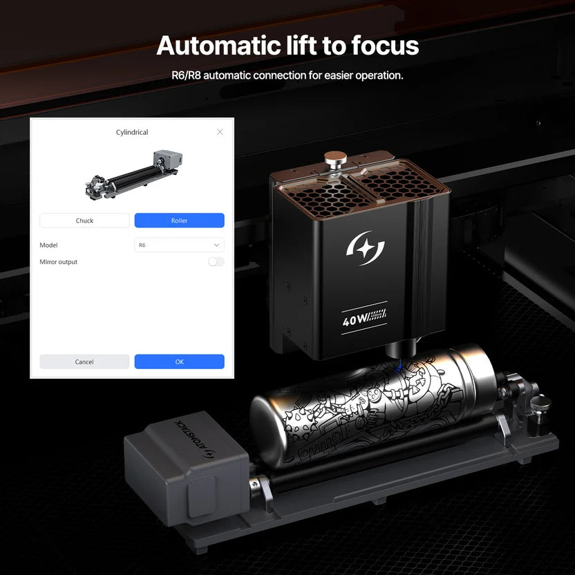 Hurricane Laser Cutter - 55W CO2