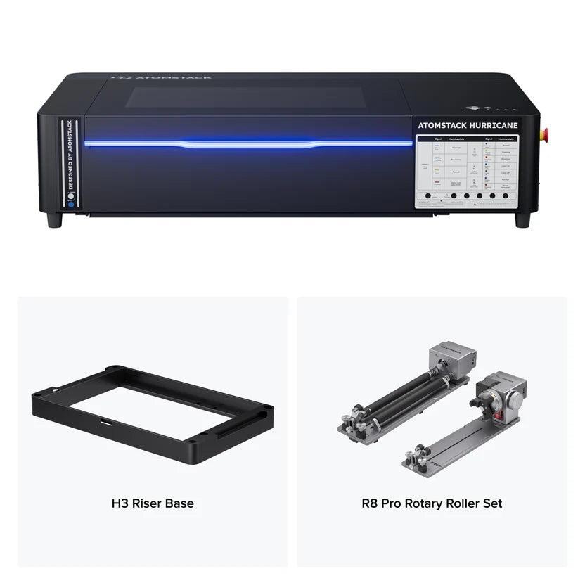 Hurricane Laser Cutter - 55W CO2