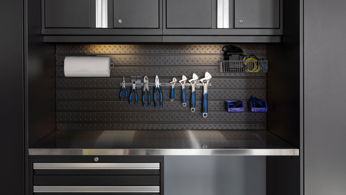 Transform Your Garage with the Pro Series 10PC Heavy-Duty Cabinet Set – Premium 18-Gauge Steel, Fully-Welded and Spacious 192" W X 24" D X 84.75" H Design