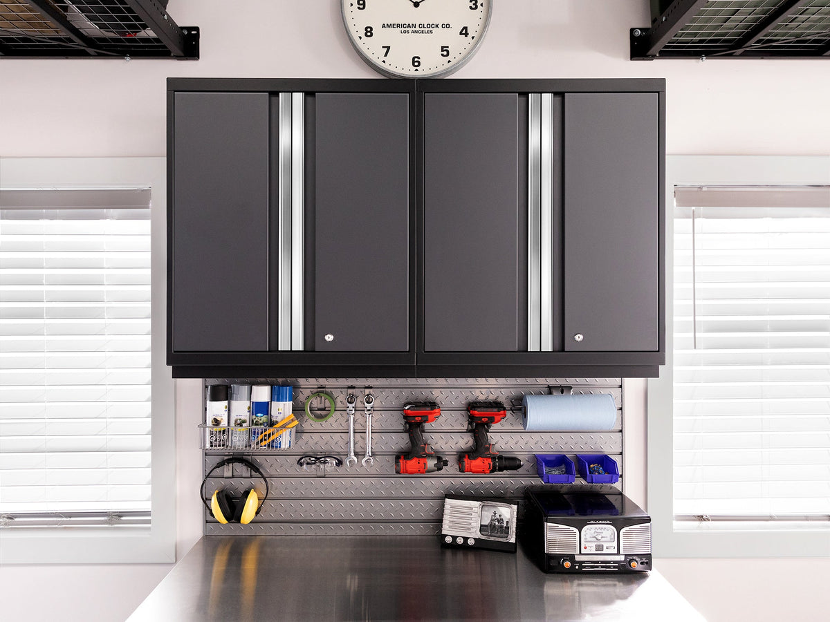 Transform Your Garage with the Pro Series 10PC Heavy-Duty Cabinet Set – Premium 18-Gauge Steel, Fully-Welded and Spacious 192" W X 24" D X 84.75" H Design