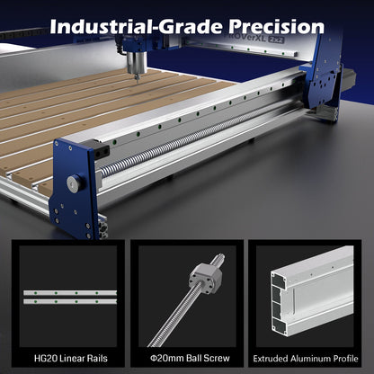 PROVerXL 2x2 CNC Router with Vectric Sotware, Professional Grade Precision & Pre-Assembled Modular Design