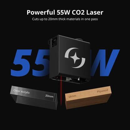 Hurricane Laser Cutter - 55W CO2