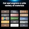 AtomStack Kraft Dual-laser Engraver 20W Diode + 1.2W IR (Engraves 300 + Materials)