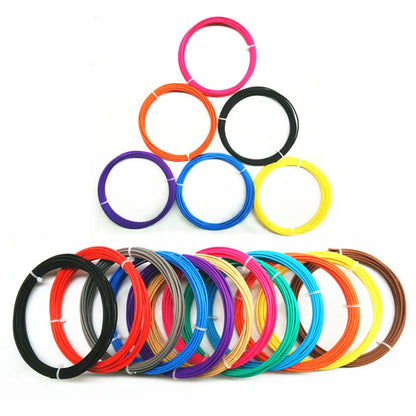 PLA 3D Printing Pen Filament 10/12Colors Diameter 1.75Mm 18M 36M 50M Drawing Tasteless Plastic Materials for 3D Printer 3D Pens