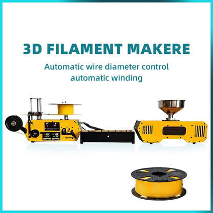 HT400 Desktop Extruder 3D Printing Filament Maker Automatic Wire Diameter 1.75Mm 3Mm for PLA PETG PA ABS PC PP ABS