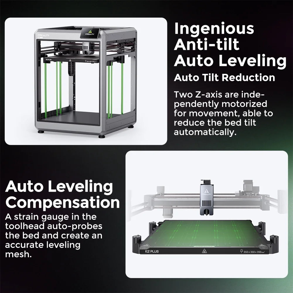 Creality K2 plus Combo 3D Printer, Multi Color 3D Printing with CFS, 600Mm/S Print Speed,Max Build Capacity 13.78X13.78X13.78 In
