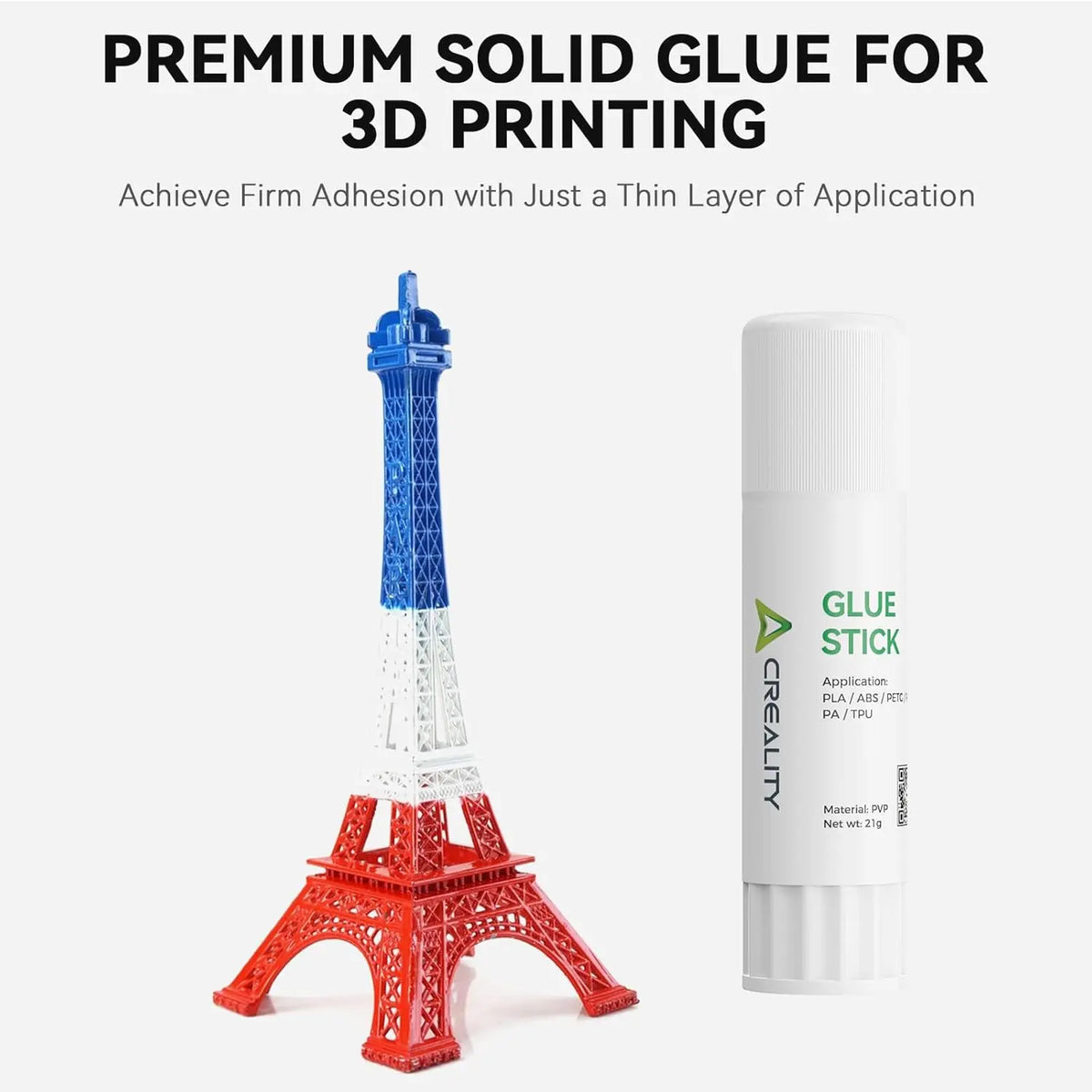 3D Printer Glue Sticks 1/2/4/5PCS for Hot Bed Warping Reducing 3D Printer Bed Adhesive PVP Solid 3D Print Glue Stick