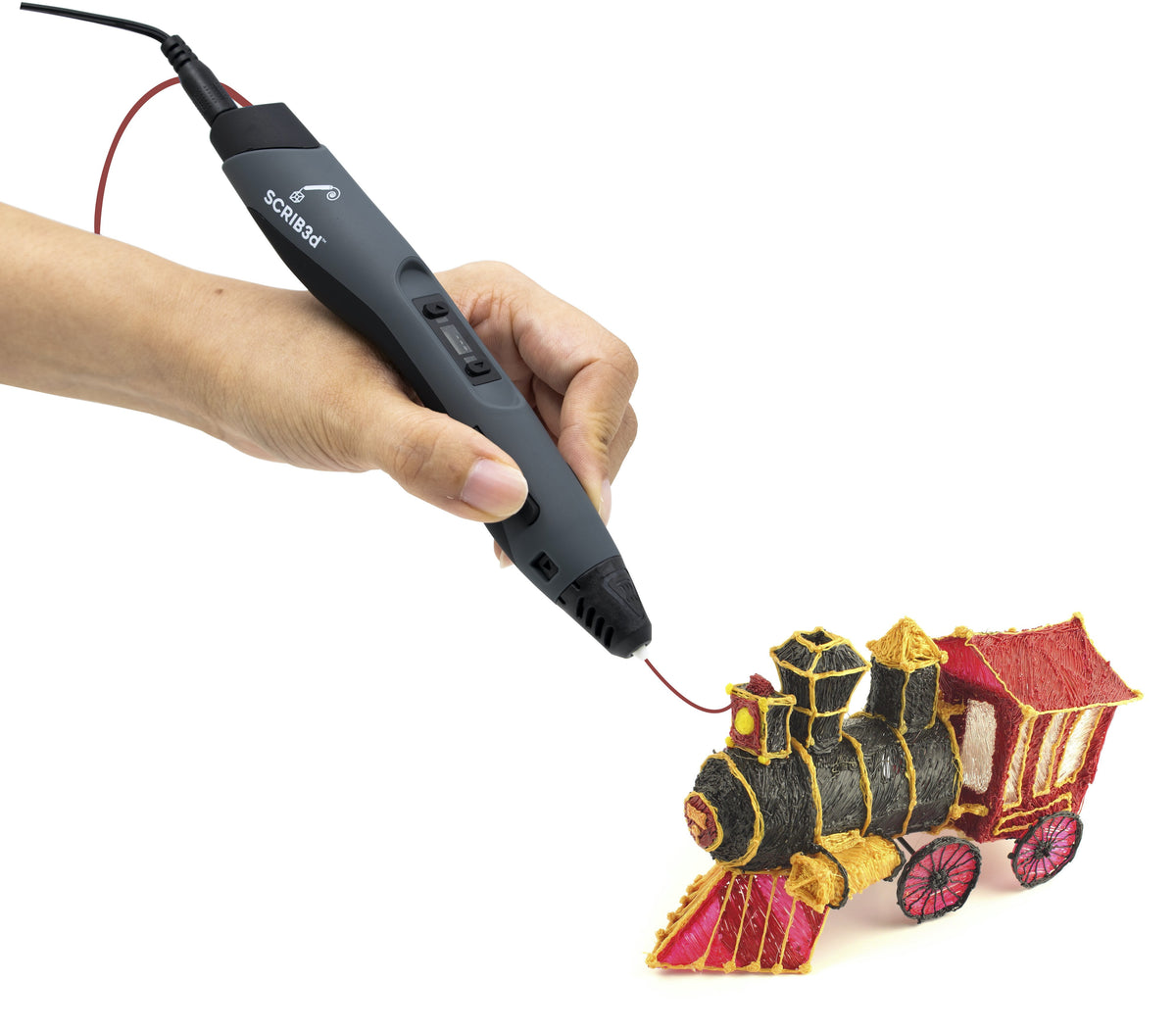 Advanced 3D Printing Pen with Display