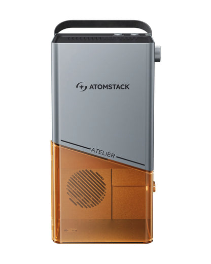 Atelier World's 1st FDA Class 1 Portable Diode Laser Engraver with Built-in Camera.