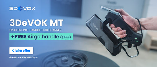 3DeVok MT 3D Scanner + Free Wireless Handle $499 Value - ON SALE