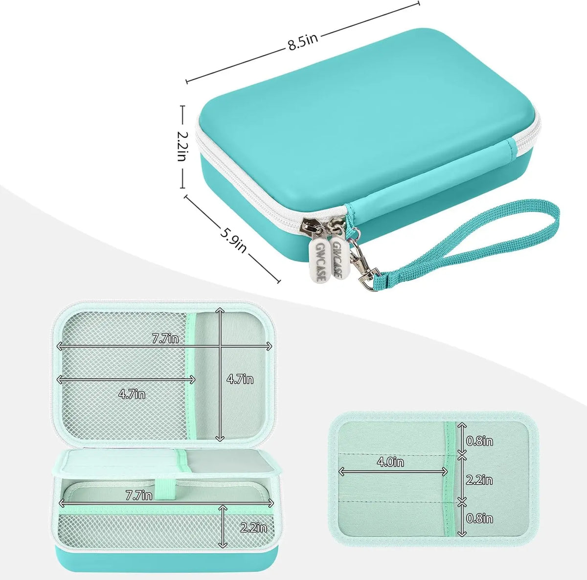 Universal 3D Pen Case Compatible with SCRIB3D P1/Advanced,For MYNT3D Super/Professional,For 3Doodler Start+/Flow/Pro 3D Printer