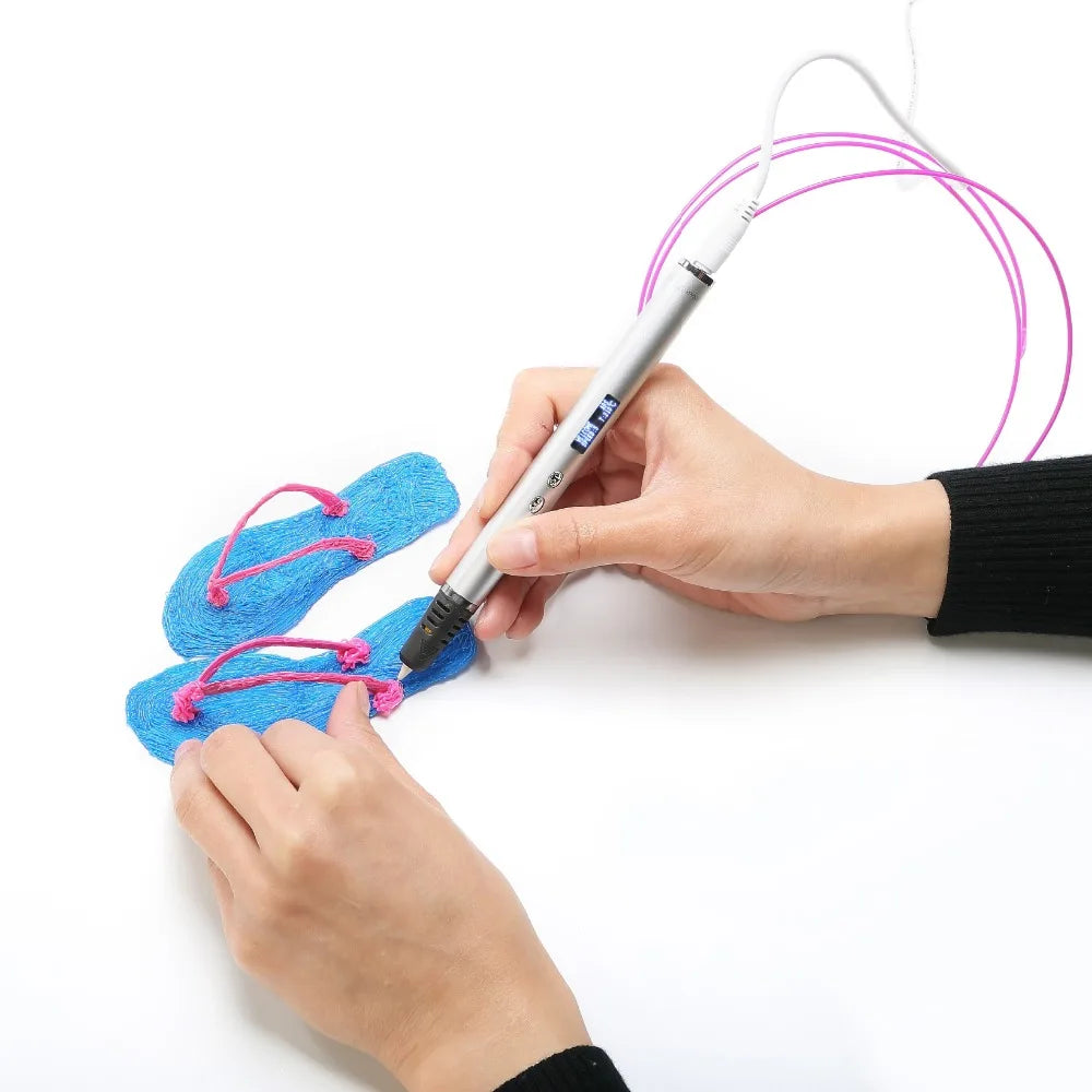 3D Pen Scribble Pen OLED PLA ABS Filament 3D Printer Christmas Presents Lapiz 3D Printing Pen for School 3D Pencil Gadget