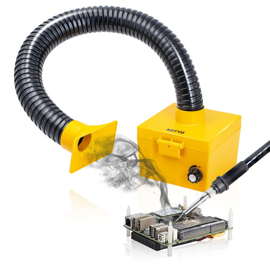 Strong Suction Smoke Absorber for Soldering, Welding, 3D Printing - Extractor...