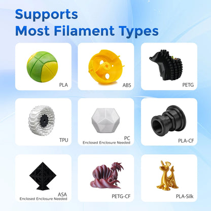 3D Printer Adventurer 5M, 3D Printers for Beginners Home DIY, High Speed Print Size 8.7 X 8.7 X 8.7In, Black