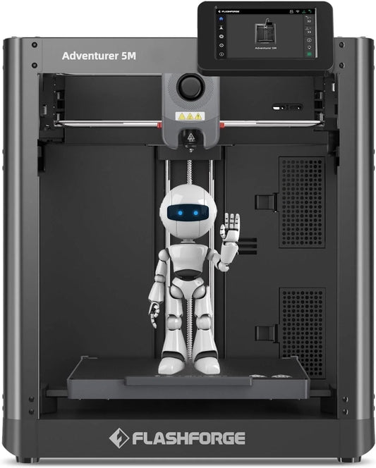 3D Printer Adventurer 5M, 3D Printers for Beginners Home DIY, High Speed Print Size 8.7 X 8.7 X 8.7In, Black