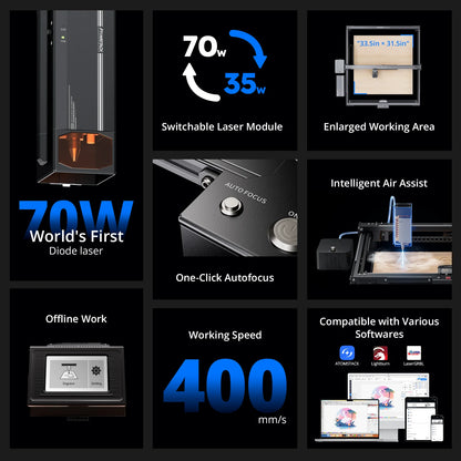 A70 Max Laser Cutter